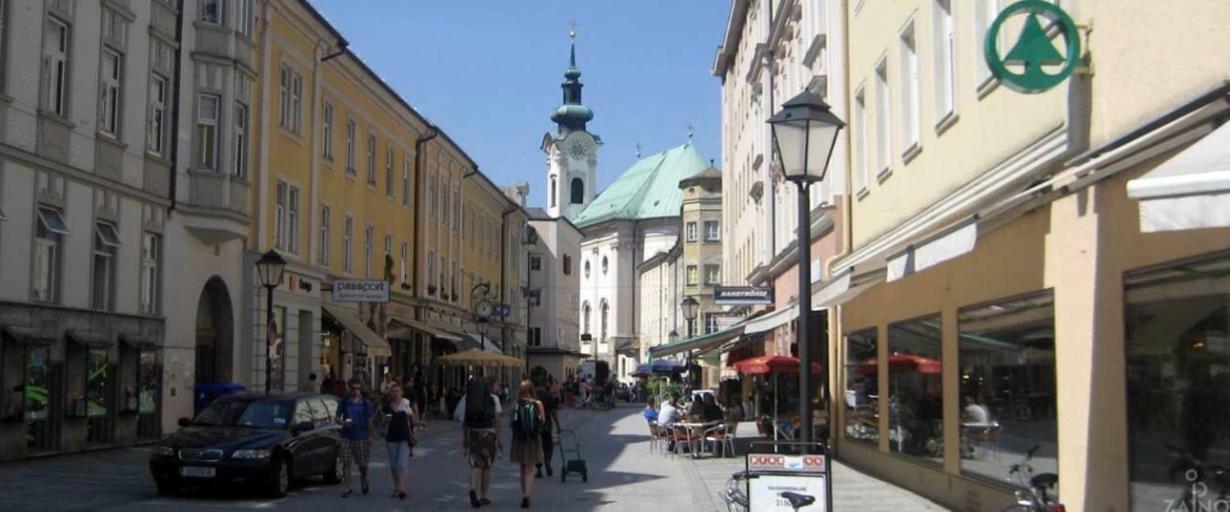 Stilvolle Wohnung Im Herzen Salzburgs Exterior photo